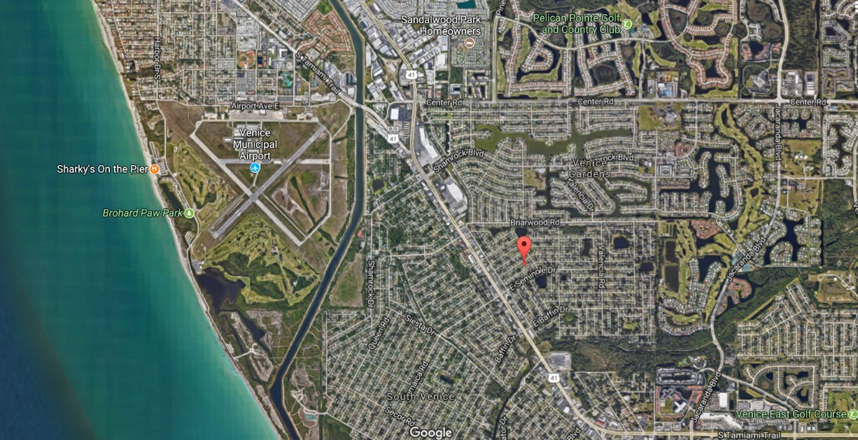 Build-able Residential Lot Located Minutes From Historic Venice, Fl And 